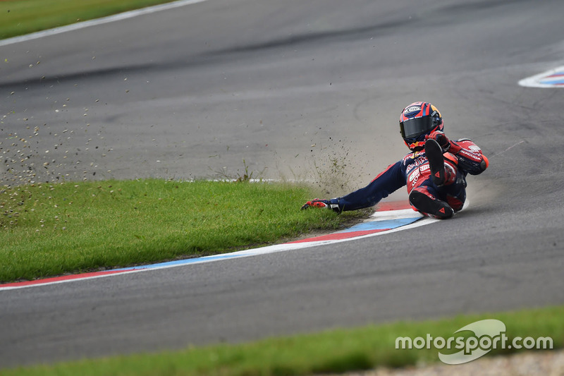 Unfall: Stefan Bradl, Honda World Superbike Team