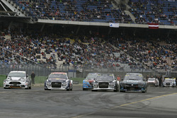 Reinis Nitiss, EKS, Audi S1 EKS RX Quattro; Reinis Nitiss, EKS, Audi S1 EKS RX Quattro; Guy Wilks, L