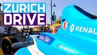 Sébastien Buemi fährt auf den Straßen von Zürich