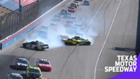 Allmendinger spins Brown, causes multicar wreck at Texas
