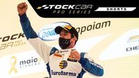 Antonio Felix da Costa after winning Stock Car Pro Series race
