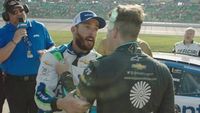 Veja de perto os socos entre Chastain e Gragson na NASCAR