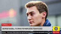 George Russell, 2022'de Mercedes'e geçiyor