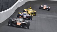 IndyCar test push-to-pass op Indianapolis