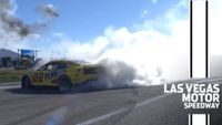Joey Logano puts on smoke show at Las Vegas