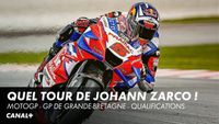 Johann Zarco en pole avec le record à Silverstone