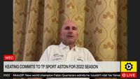 Keating sticks with TF Sport Aston for 2022 WEC season