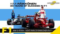 Kimi si ritira: i vent'anni di Raikkonen in F1