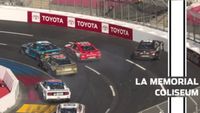 Kurt Busch runs out of room, collides with wall in LCQ