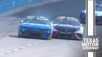 Kyle Larson, Denny Hamlin fight for Stage 1 win at Texas