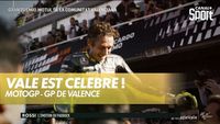 Le roi Valentino Rossi célébré