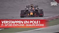 La pole pour Max Verstappen dans les derniers instants