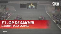 Le départ du Grand Prix de Sakhir