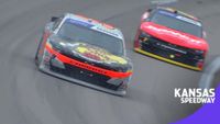 Noah Gragson wins Stage 2 just before rain ends race at Kansas