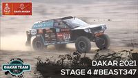 Dakar 2021: Etap 4 - Tim & Tom Coronel