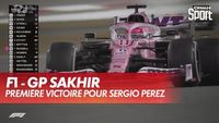 Première victoire pour Sergio Pérez