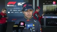 Reactie Sergio Perez na GP van België
