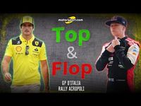 Top & Flop F1 e WRC: Sainz, che ri-Monza! Toyota, che combini?