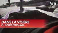 Un tour à Austin dans le casque d'Esteban Ocon