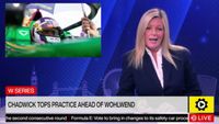 W Series: Chadwick tops practice ahead of Wohlwend