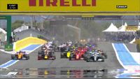 Le départ du Grand Prix de France