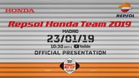 Live: Repsol Honda Team 2019. Official Presentation