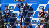 Selebrasi Podium Vinales dan Yamaha | MotoGP Australia 2018