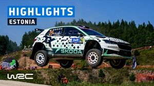 Delfi Rally Estonia Friday WRC2 highlights