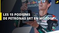 Les 15 podiums du team Petronas Yamaha SRT