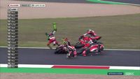 WorldSBK Magny-Cours: Crash von Bautista