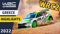 EKO Acropolis Rally Greece WRC2 Frıday Highlights