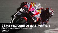 Enea Bastianini en totale maitrise s'impose au Mans