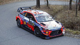 Rally de Montecarlo: accidente Ott Tanak