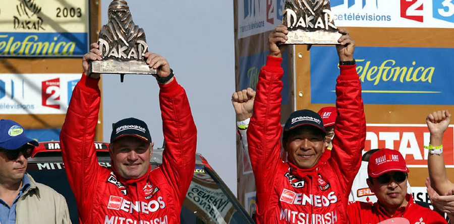 Masuoka, Sainct, Tchaguine repeat as Dakar winners Masuoka, Sainct, Tchaguine repeat as Dakar winners
