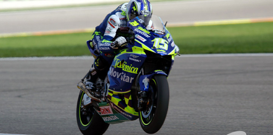 Gibernau on provisional pole for final round Gibernau on provisional pole for final round