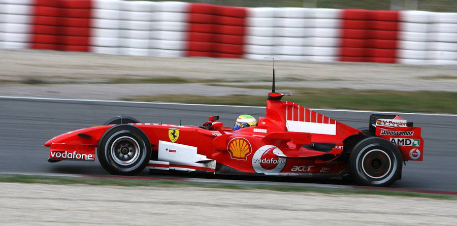 Massa leads at Barcelona test Massa leads at Barcelona test