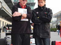 Saavedra quickest in Indy Freedom 100 test day Saavedra quickest in Indy Freedom 100 test day