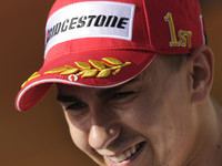 Lorenzo on form in Friday practice for Valencian GP Lorenzo on form in Friday practice for Valencian GP