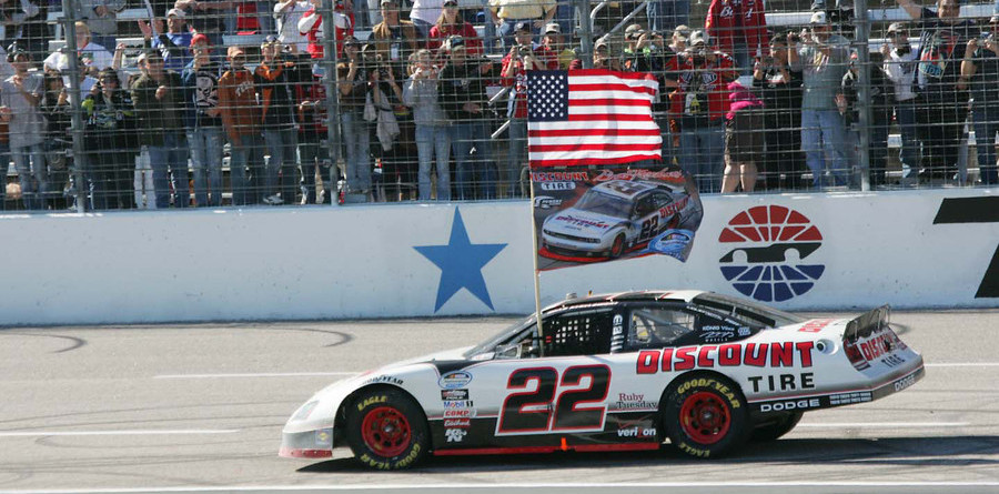 Keselowski earns his and Penske's first title in Texas Keselowski earns his and Penske's first title in Texas