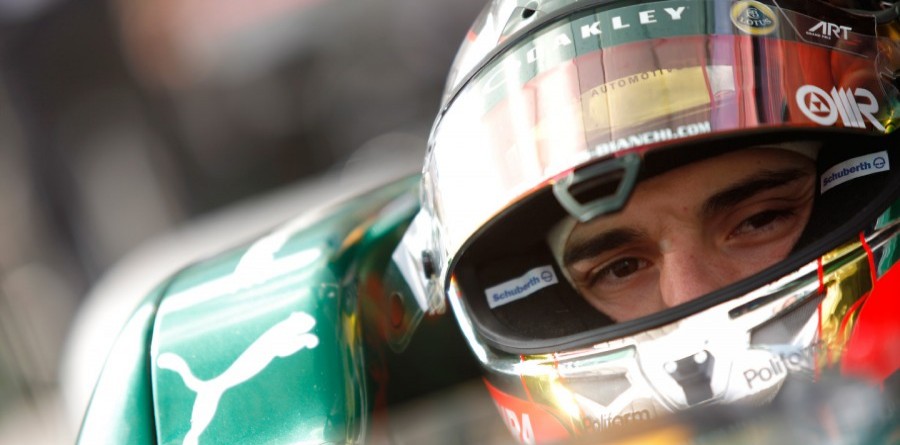 Jules Bianchi Claims GP2 Series Silverstone Pole Jules Bianchi Claims GP2 Series Silverstone Pole