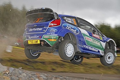 Latvala maintains the lead over Solberg and Loeb in Wales Rally GB