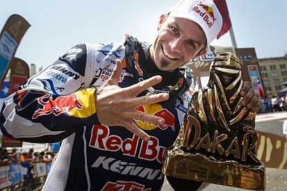 Red Bull celebrates Dakar 2013 victories - video