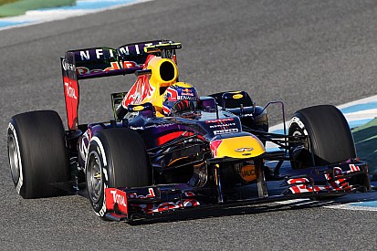 Infiniti Red Bull Racing RB9 makes track debut