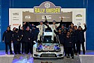 Ogier and Ingrassia conquer the Swedish snow to hand Volkswagen maiden victory Ogier and Ingrassia conquer the Swedish snow to hand Volkswagen maiden victory