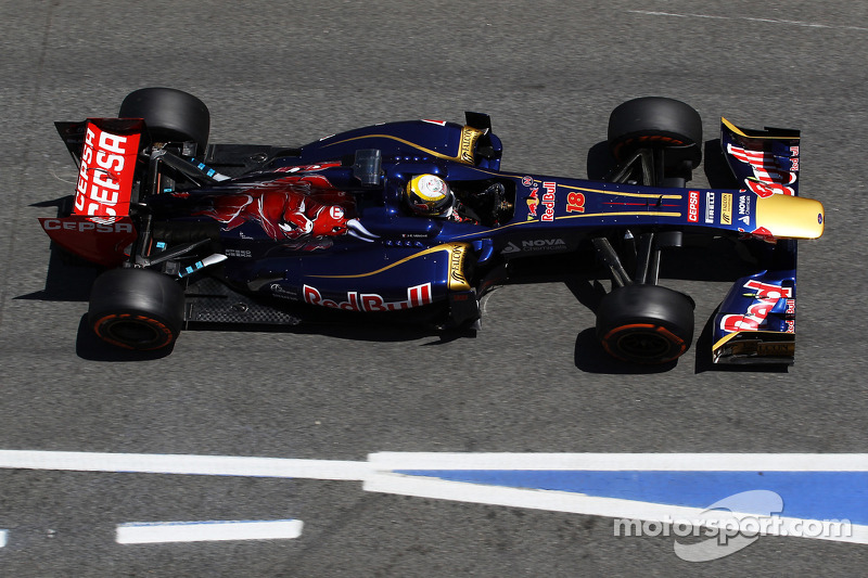 Encouraging friday for Scuderia Toro Rosso drivers