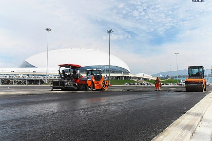 The Formula One Russian Grand Prix circuit is ready for its first demo run