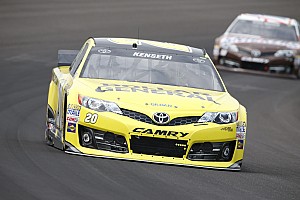 Kenseth encouraged after Sprint Cup practice for the Brickyard 400