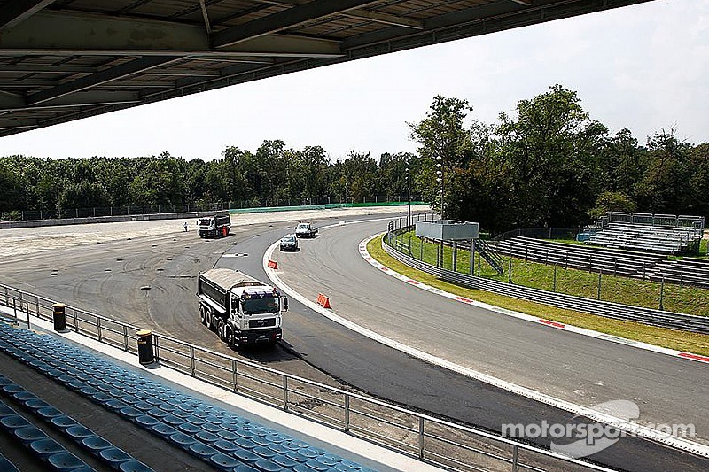 Outrage as Monza's Parabolica run-off asphalted