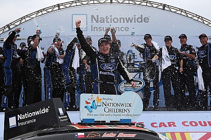 Chris Buescher breaks through to score first Nationwide win