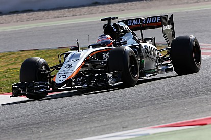 Hulkenberg, contento con el VJM08